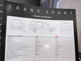 Chevrolet Transport 2002? -myyntiesite / sales brochure