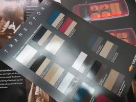 Chevrolet Transport 2002? -myyntiesite / sales brochure