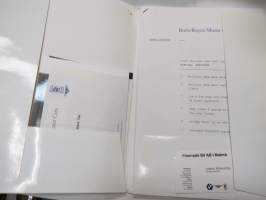Rolls-Royce and Bentley 1994 year model specifications news release + 6 pcs press photographs -lanseerausesite + 6 kpl pressikuvia