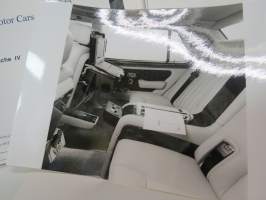 Rolls-Royce and Bentley 1994 year model specifications news release + 6 pcs press photographs -lanseerausesite + 6 kpl pressikuvia
