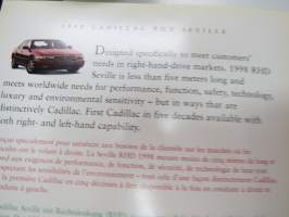 General Motors GM World Vision 1998 -sales brochure / myyntiesite-lanseerausesite