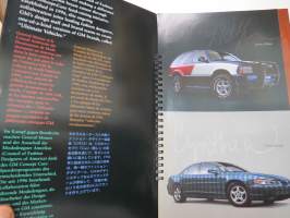 General Motors GM World Vision 1998 -sales brochure / myyntiesite-lanseerausesite