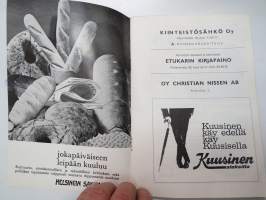 Ylioppilasteatteri 1926-1966... -minihistoriikki / theatre history