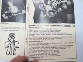 Ylioppilasteatteri 1926-1966... -minihistoriikki / theatre history