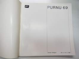 Purnu 69 - 1969, Orivesi -taidenäyttelyn näytttelykirja / art exhibition book