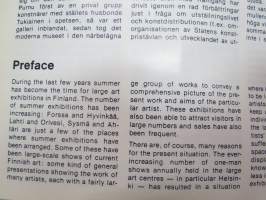 Purnu 75 - 1975, Orivesi -taidenäyttelyn näytttelykirja / art exhibition book