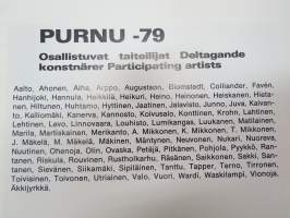 Purnu 79 - 1979, Orivesi -taidenäyttelyn näytttelykirja / art exhibition book