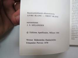 Valkoinen kirja - Taide ja vastaluse