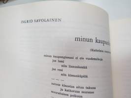 Tuli mies tupestaan - Manuscript -63 -kulttuurikatsaus satakuntalaisten taiteilijoiden tuotantoon &quot;antologia&quot; vastalauseena muun Suomen syrjivään asenteeseen