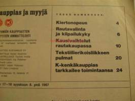 Kauppias ja myyjä 1967 nr 17-18