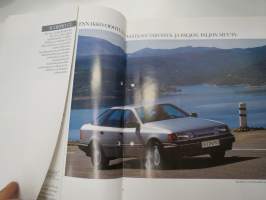 Ford Scorpio 1989 -myyntiesite / sales brochure