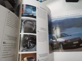 Ford Scorpio 1989 -myyntiesite / sales brochure