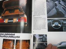 Mazda 626 1983 -myyntiesite / sales brochure