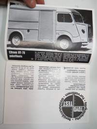 Citroën - Toyota -myyntiesite / sales brochure