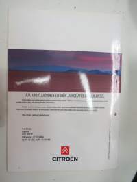 Citroën Xantia 1995 -myyntiesite / sales brochure