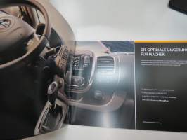 Opel Vivaro 2015 -myyntiesite / sales brochure