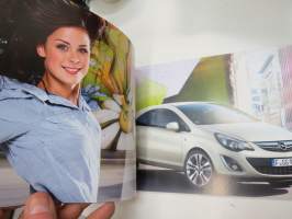 Opel Corsa 2012 -myyntiesite / sales brochure