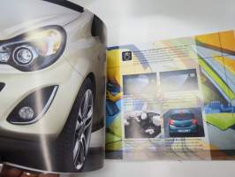 Opel Corsa 2012 -myyntiesite / sales brochure