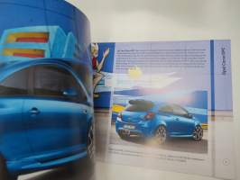 Opel Corsa 2012 -myyntiesite / sales brochure