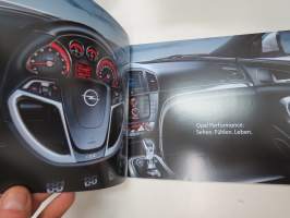 Opel Insignia OPC 2012 -myyntiesite / sales brochure