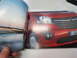 Opel Vivaro 2016 -myyntiesite / sales brochure