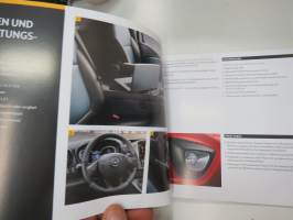 Opel Vivaro 2016 -myyntiesite / sales brochure