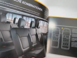 Opel Vivaro 2016 -myyntiesite / sales brochure