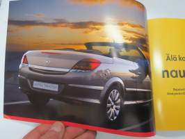 Opel Astra Twin Top 2008 -myyntiesite / sales brochure