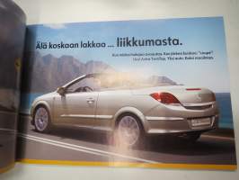 Opel Astra Twin Top 2008 -myyntiesite / sales brochure