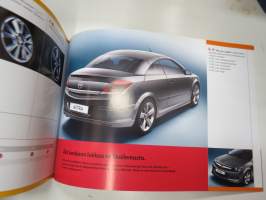 Opel Astra Twin Top 2008 -myyntiesite / sales brochure