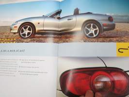 Mazda MX-5 2001 -myyntiesite / sales brochure