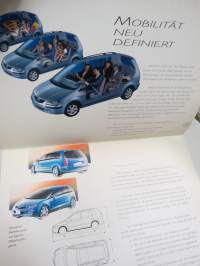Mazda Premacy 1999 -myyntiesite / sales brochure