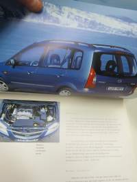 Mazda Premacy 1999 -myyntiesite / sales brochure