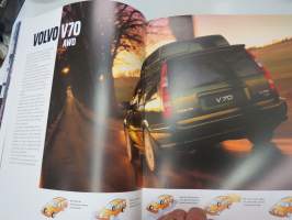 Volvo V70 1999 -myyntiesite / sales brochure