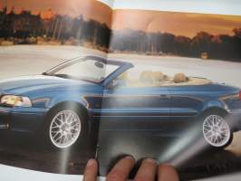 Volvo C70 2000 -myyntiesite / sales brochure