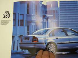 Volvo S80 2001 -myyntiesite / sales brochure