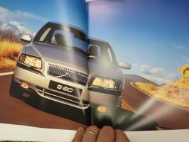 Volvo S80 2001 -myyntiesite / sales brochure