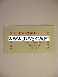 Ex Libris J. Dalmau