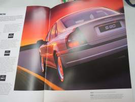 Volvo S80 2001 -myyntiesite / sales brochure