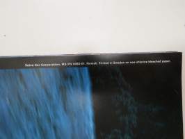 Volvo S80 2001 -myyntiesite / sales brochure
