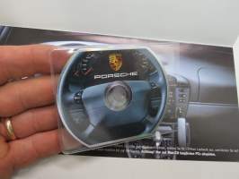 Porsche  - Nehmen Sie das Steur in dei Hand -esite + CD-lvy -myyntiesite / sales brochure + CD