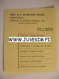 Ex Libris A. J. De Gouvéa Neves