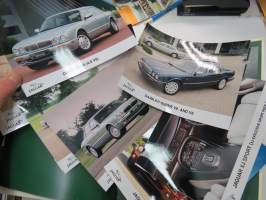 Jaguar XJ Series V8 - Press information 9.9.1997 -pressi- ja lanseerauskansio uudelle mallille, mukana 12 kpl pressikuvia