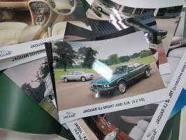 Jaguar XJ Series V8 - Press information 9.9.1997 -pressi- ja lanseerauskansio uudelle mallille, mukana 12 kpl pressikuvia