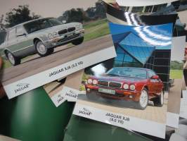 Jaguar XJ Series V8 - Press information 9.9.1997 -pressi- ja lanseerauskansio uudelle mallille, mukana 12 kpl pressikuvia