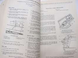 Rover 3 Litre Workshop Manual -korjaamokäsikirja