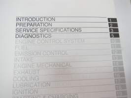 Toyota Camry ACV3_ series / MCV30 series, Aug. 2001 Repair Manual Volume 1 -korjaamokäsikirja, 1. osa