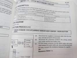 Toyota Camry ACV3_ series / MCV30 series, Aug. 2001 Repair Manual Volume 1 -korjaamokäsikirja, 1. osa