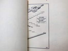 Automobiles Peugeot - Planches descriptives des Piéces détachées du vehicule D3A - Cahier I &amp; II -parts illustrations - varaosakuvasto