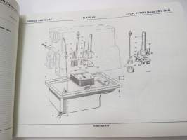 Morris 1-ton, 1 1/2-ton series LD1 and LD2 Service Parts List -varaosaluettelo
